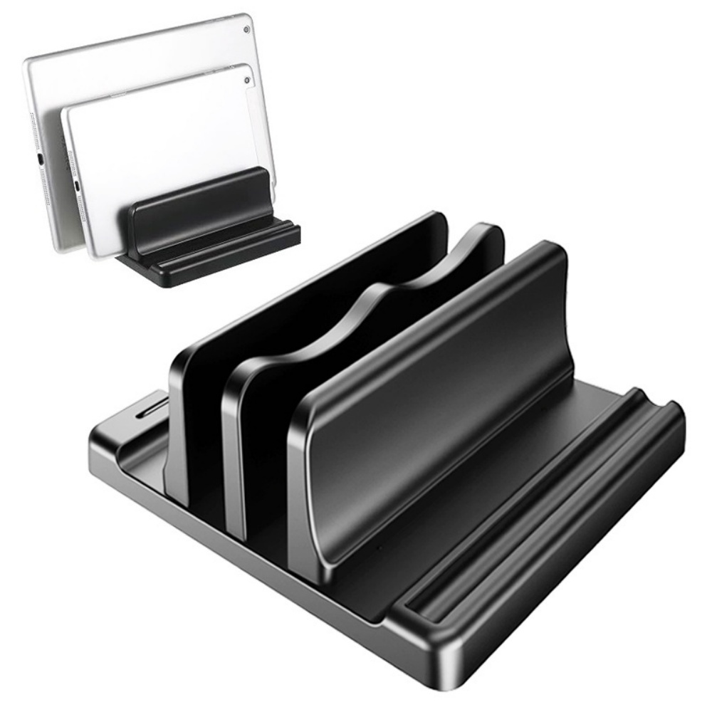 Laptop Accessories Dell - Verticale laptopstandaardhouder met één/twee sleuven, verstelbare