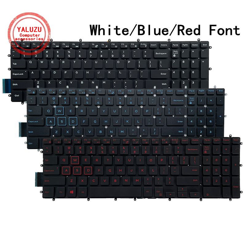 Laptop Accessories Dell - US Laptop Toetsenbord Voor Dell Inspiron