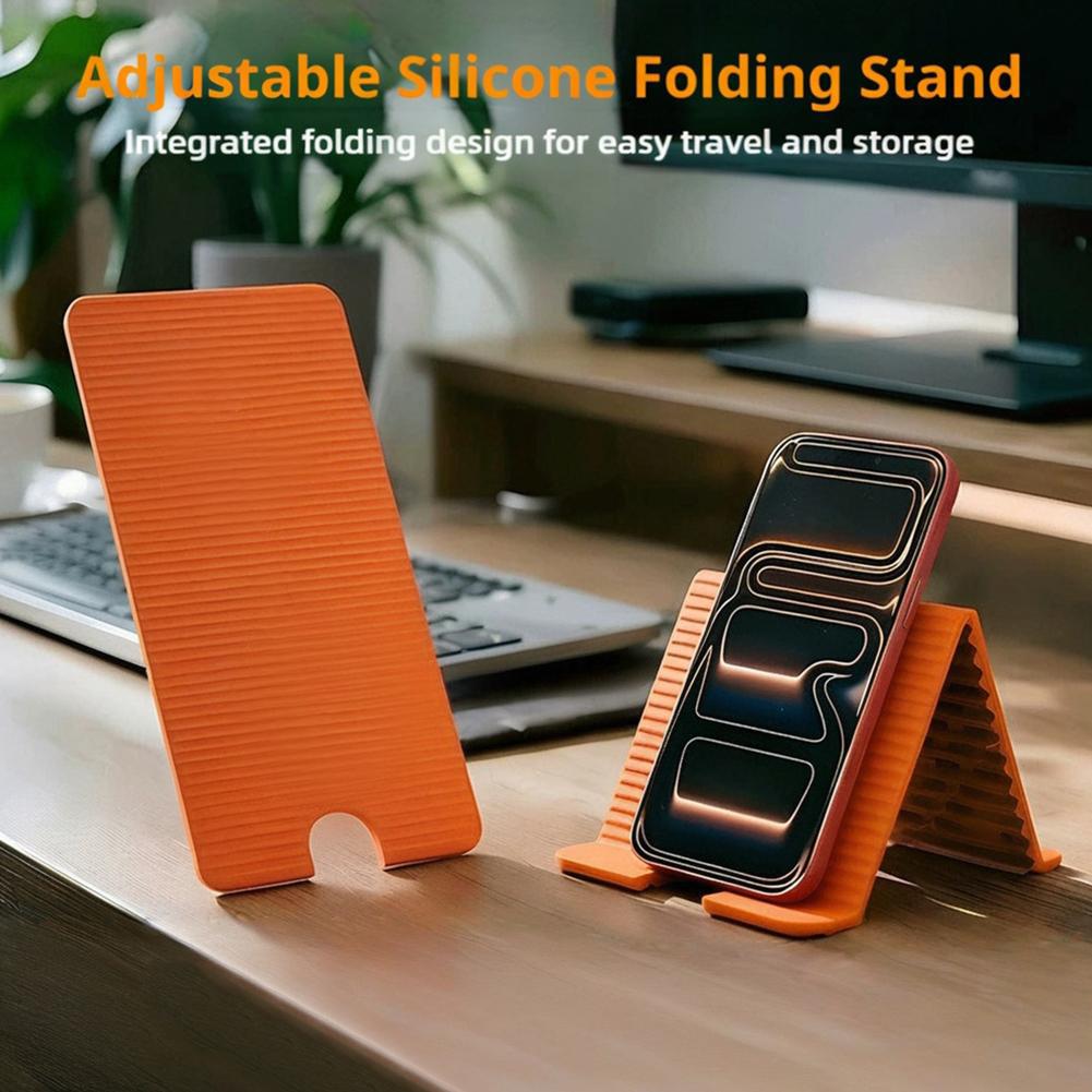 Laptop Accessories Holder - Flexibele opvouwbare siliconen telefoonhouder voor iPhone,