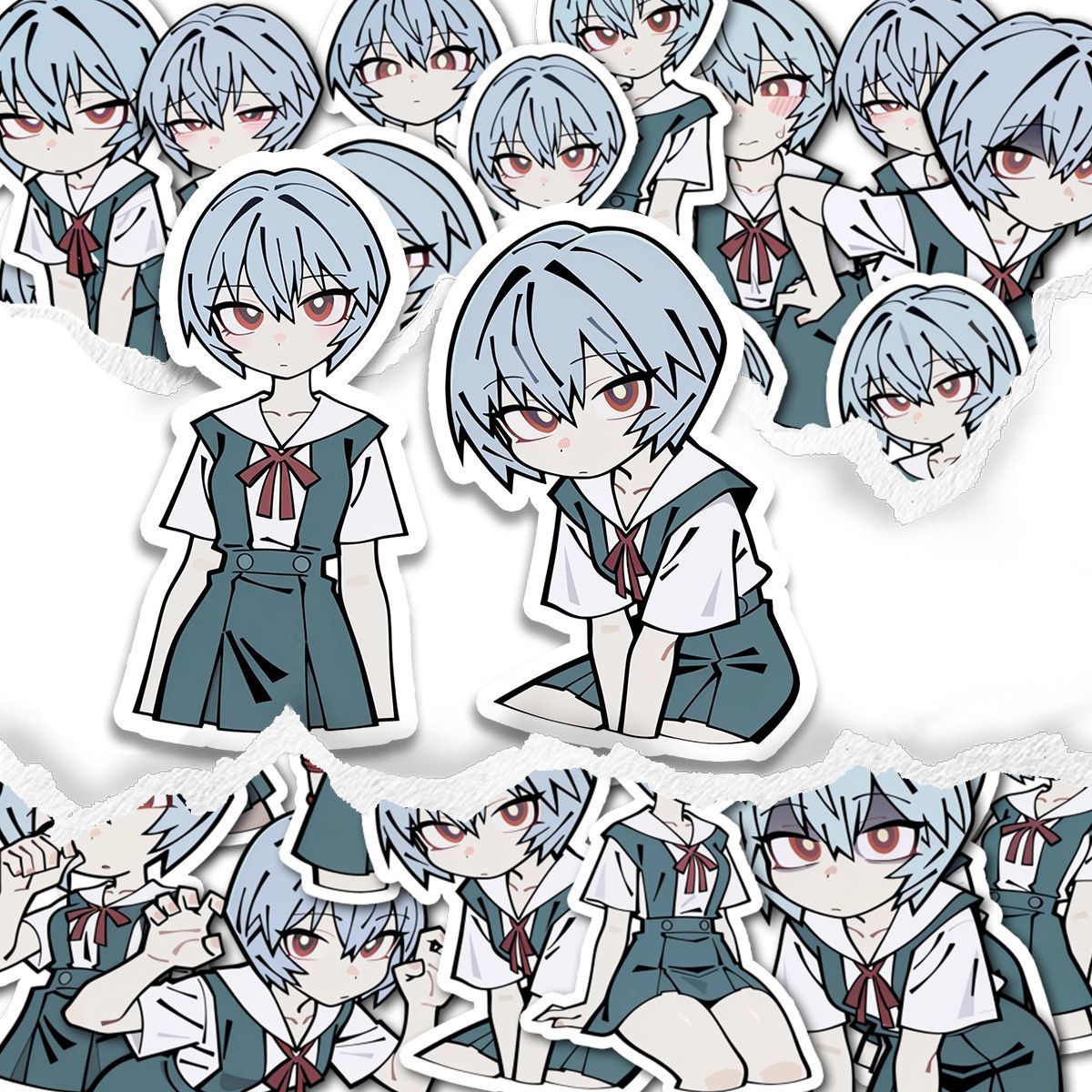 Laptop Accessories Gifts - Nieuwe Neon Genesis Evangelion Stickers Ayanami