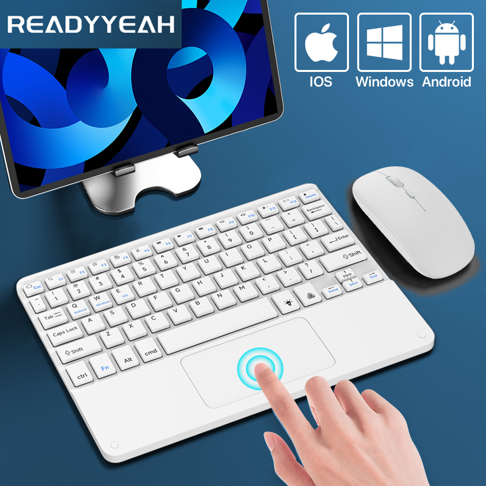 Laptop Accessories Combo - Touchpad Draadloos Toetsenbord En Muis Bluetooth