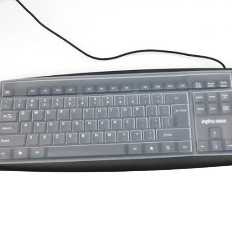 Keyboard Cover Silicone - ● Universele stofdichte siliconen toetsenbordbeschermer voor