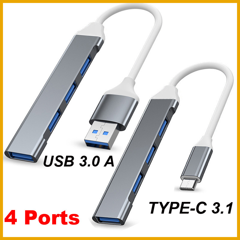 Usb C Docking Hub - USB 3.0 TYPE-C 3.1 4-poorts USB