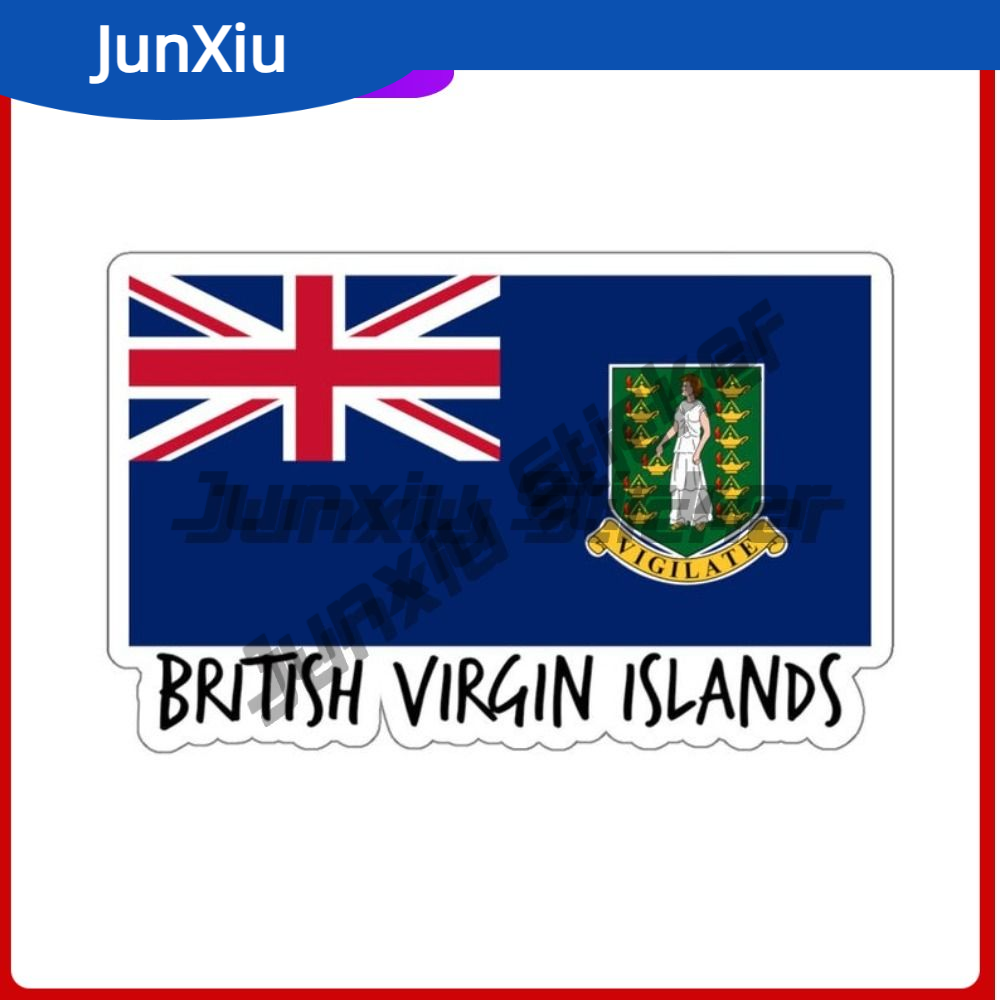 Laptop Accessories Gifts - Britse Maagdeneilanden Vlag Cadeau Sticker Accessoires