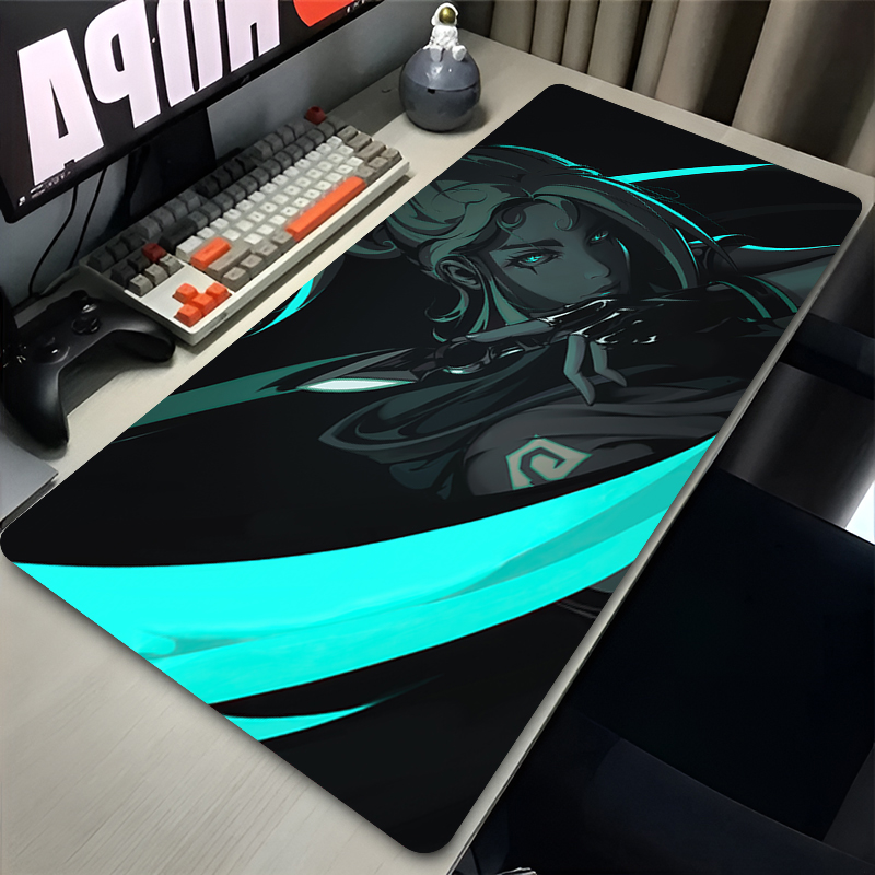 Laptop Accessories For Gaming - Muismat Hot Game Valorant Jett XXL