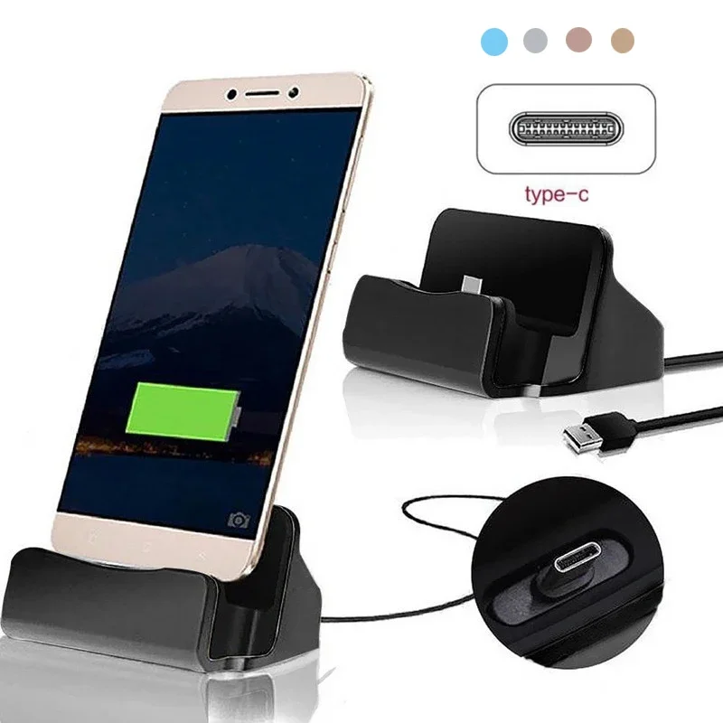 Usb C Docking Hub - Type C USB Dock Charger Telefoonhouder