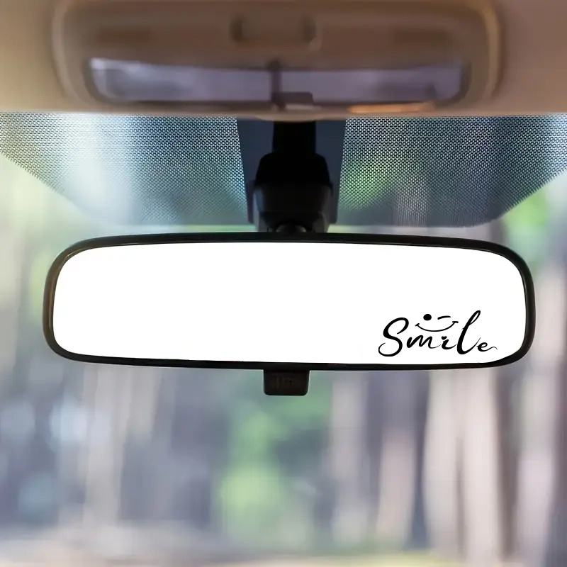 Laptop Accessories Gifts - Smiley Face Mirror Sticker Glanzende waterdichte