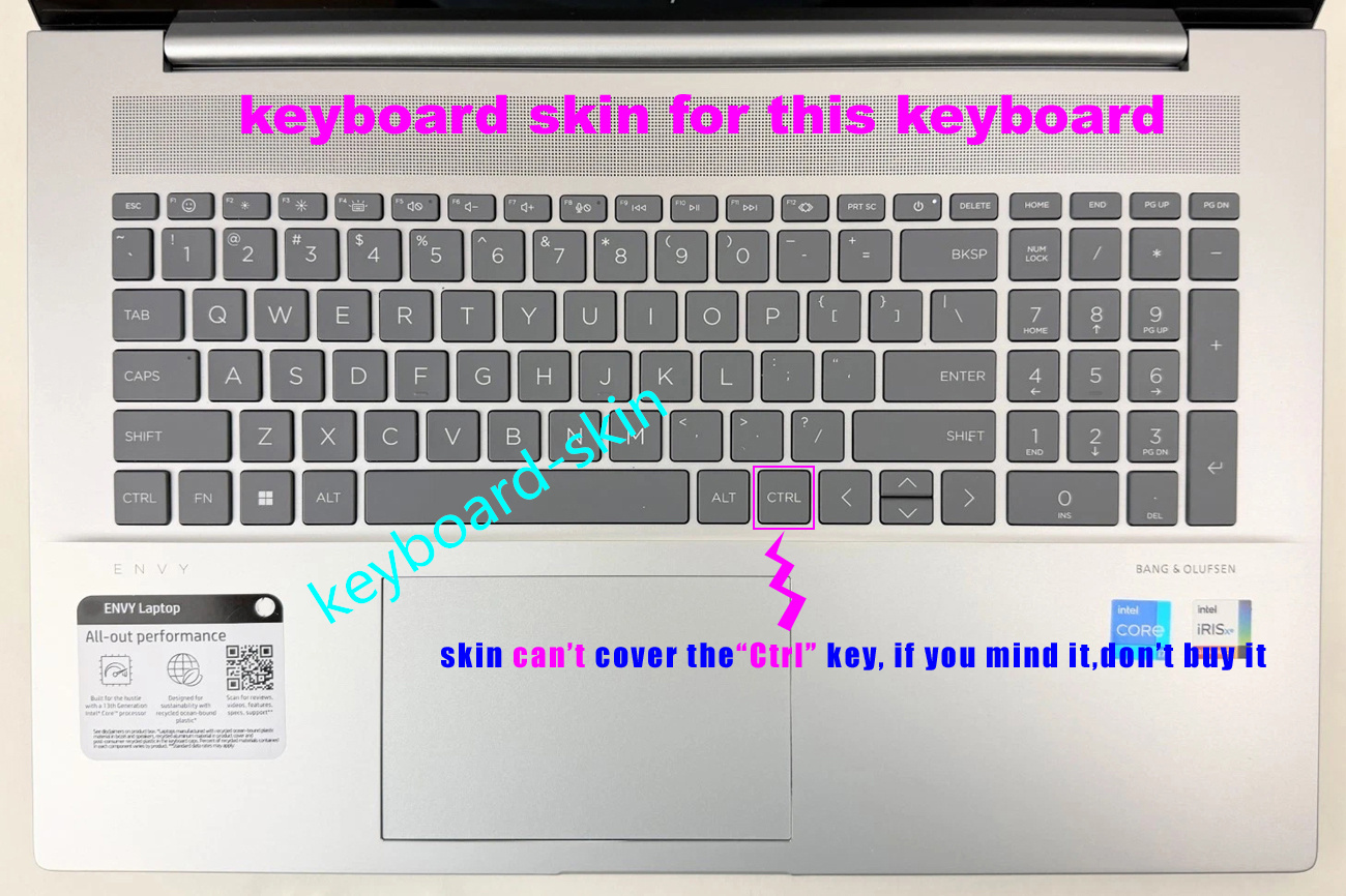 Keyboard Cover Silicone - US Keyboard Skin Cover Protector voor