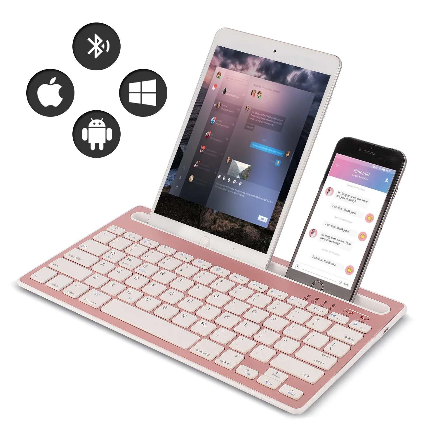 Bluetooth-toetsenbord Compatib - Laptop Accessories Holder recensie en prijs