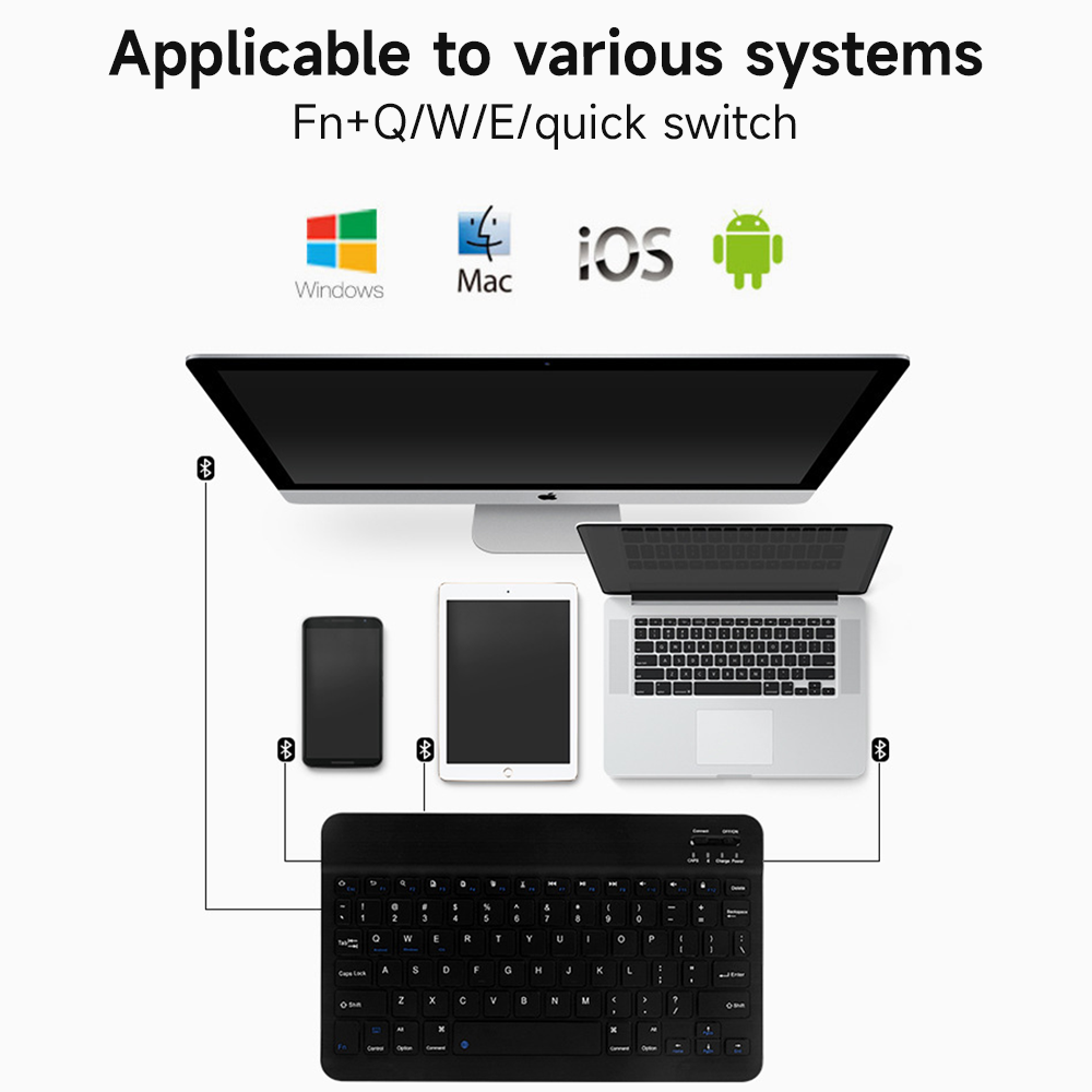 Bluetooth Toetsenbord Voor Ios - Laptop Accessories Combo recensie en prijs