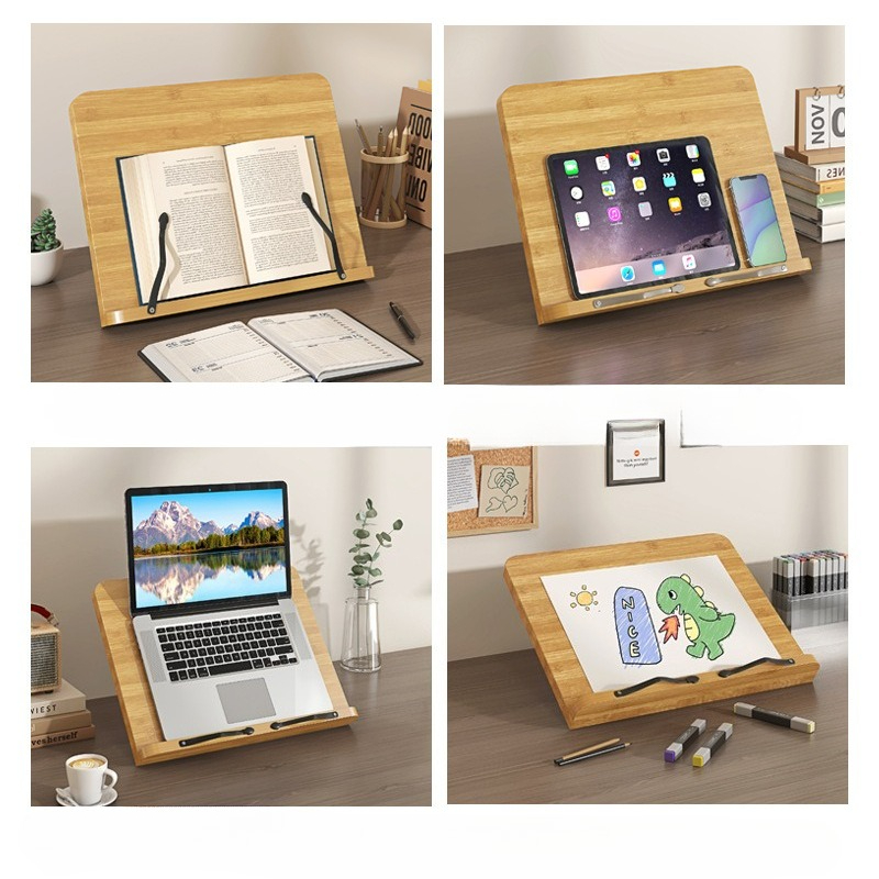 Houten leesboekenstandaard, mu - Laptop Accessories Holder recensie en prijs