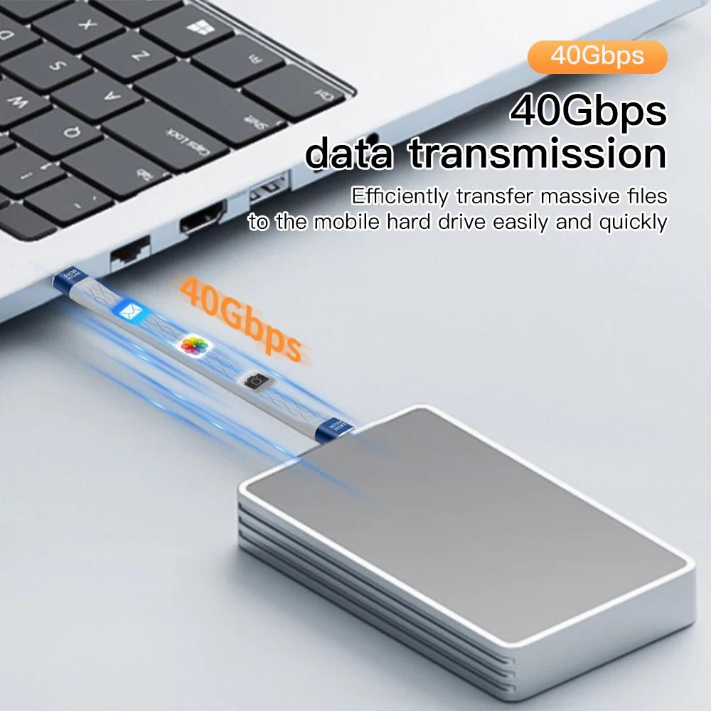 240W USB 4.0 datakabel, plat,  - Laptop Accessories Design recensie en prijs