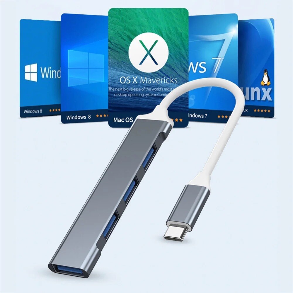4-poorts Multi Splitter USB 3. - Laptop Accessories Macbook recensie en prijs