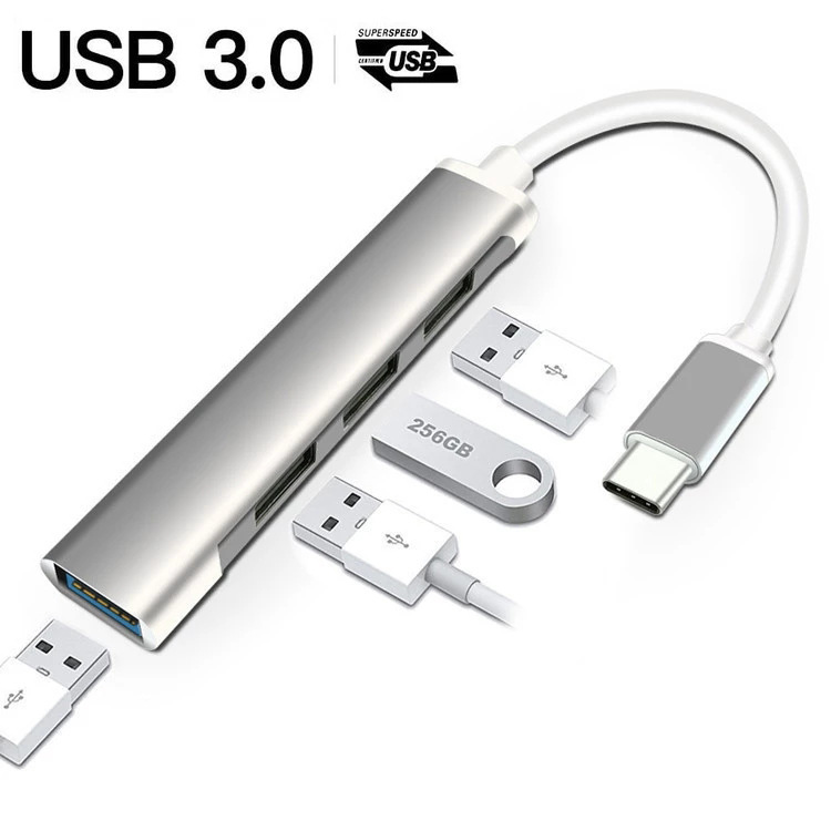 4-in-1 USB C HUB 3.0 Type C 3. - Laptop Accessories Macbook recensie en prijs