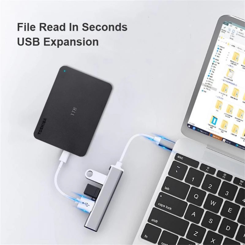 4-in-1 USB C HUB 3.0 Type C 3. - Laptop Accessories Macbook recensie en prijs