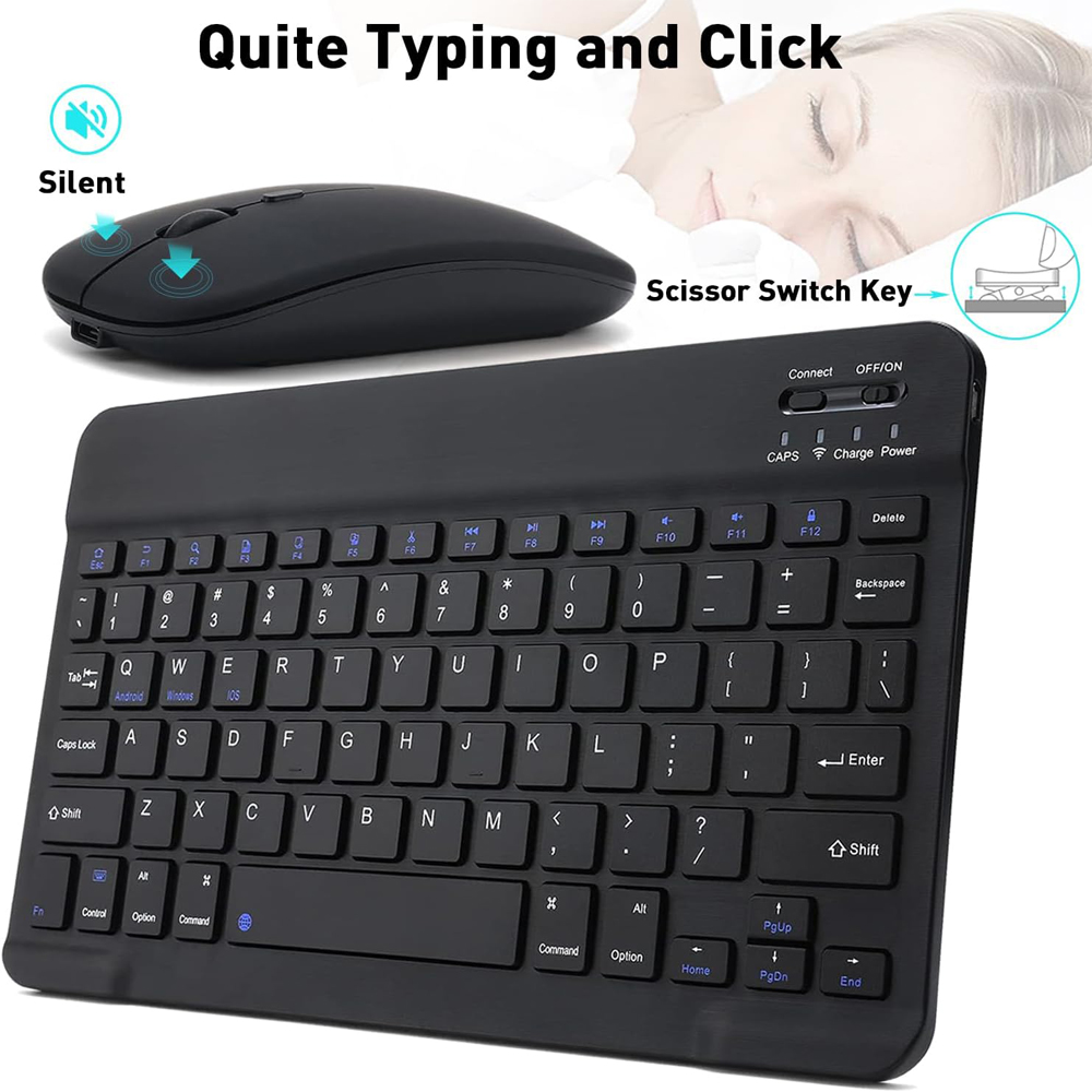 10 inch draadloos Bluetooth-mi - Laptop Accessories Combo recensie en prijs