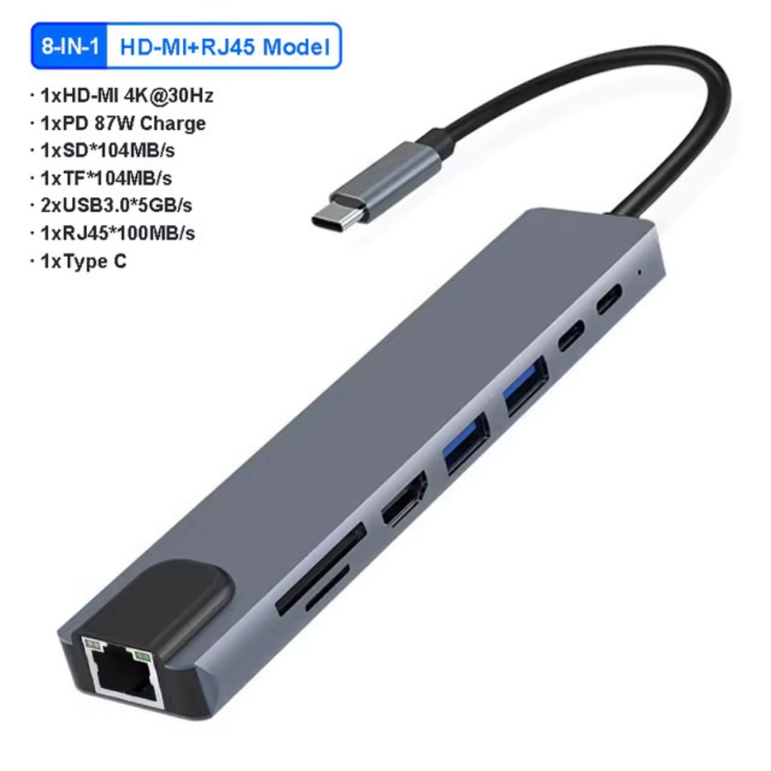 4/7/8/11in1 Docking Hub 4K USB - Usb C Docking Hub recensie en prijs