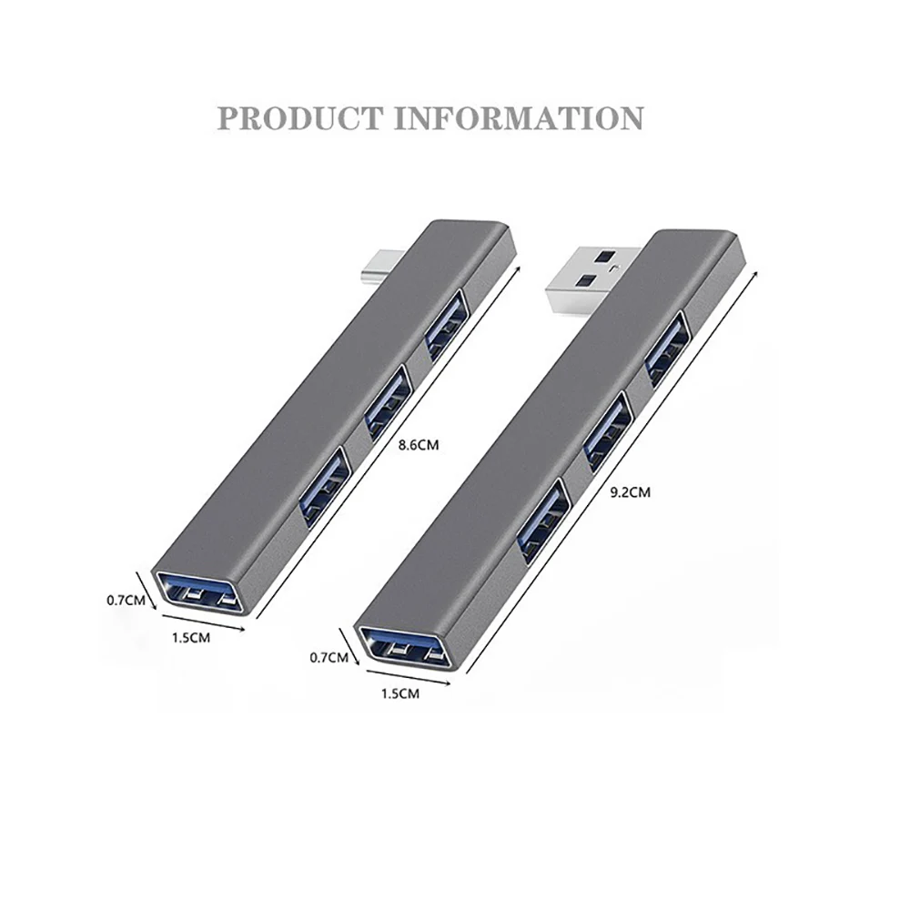 Multi USB Splitter OTG Adapter - Laptop Accessories Macbook recensie en prijs