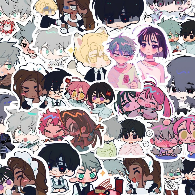 80 stks/set Cartoon Anime Alie - Laptop Accessories Gifts recensie en prijs