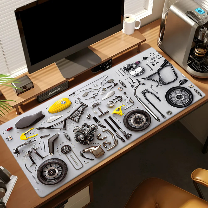 Demontagediagram Rubberen muis - Laptop Accessories For Gaming recensie en prijs