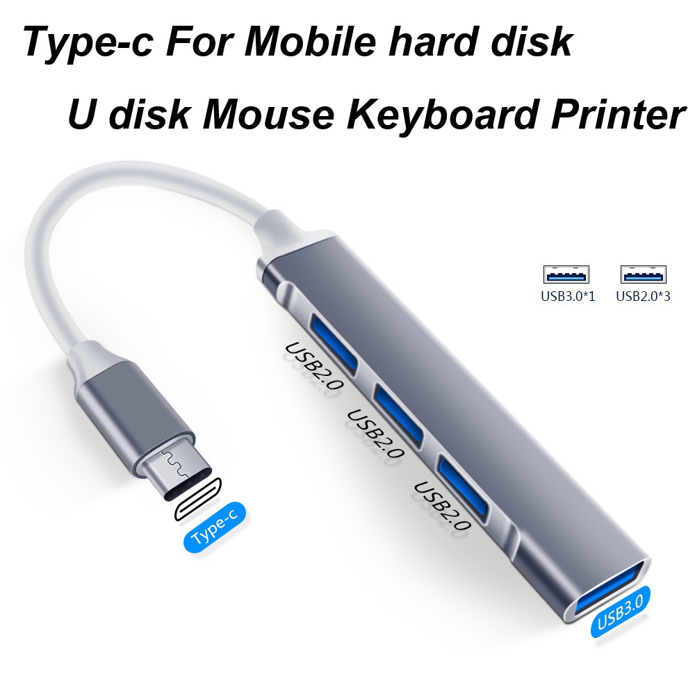 USB 3.0 TYPE-C 3.1 4-poorts US - Usb C Docking Hub recensie en prijs
