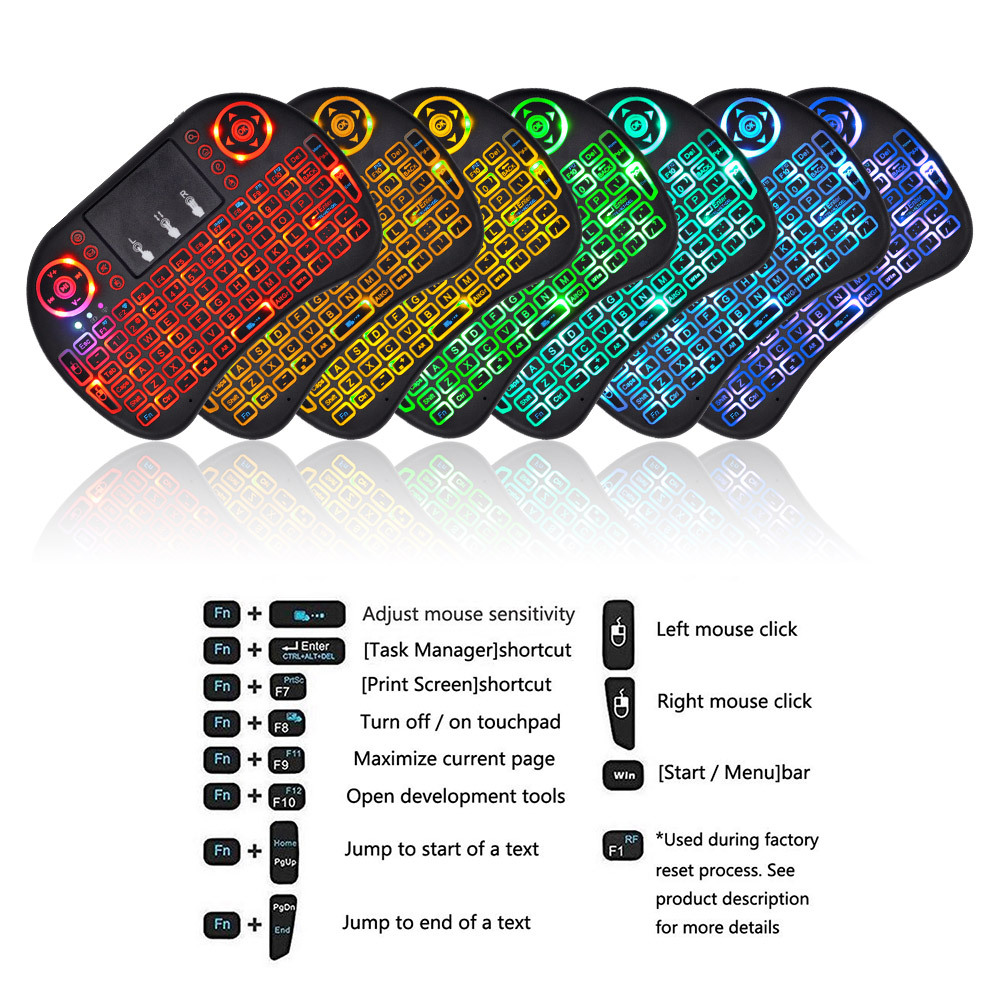 2.4G Air Mouse met touchpad-to - Laptop Accessories Combo recensie en prijs