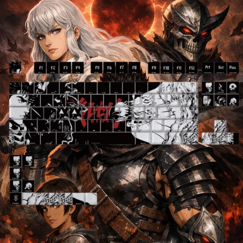BERSERK Thema Anime Keycap 98  - Laptop Accessories Gifts recensie en prijs