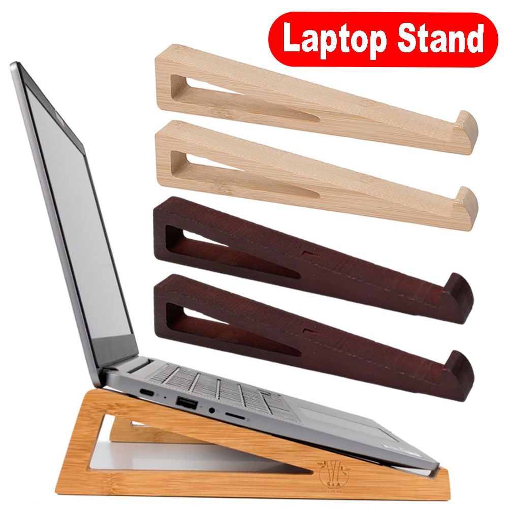 Draagbare opvouwbare houten la - Laptop Accessories Design recensie en prijs