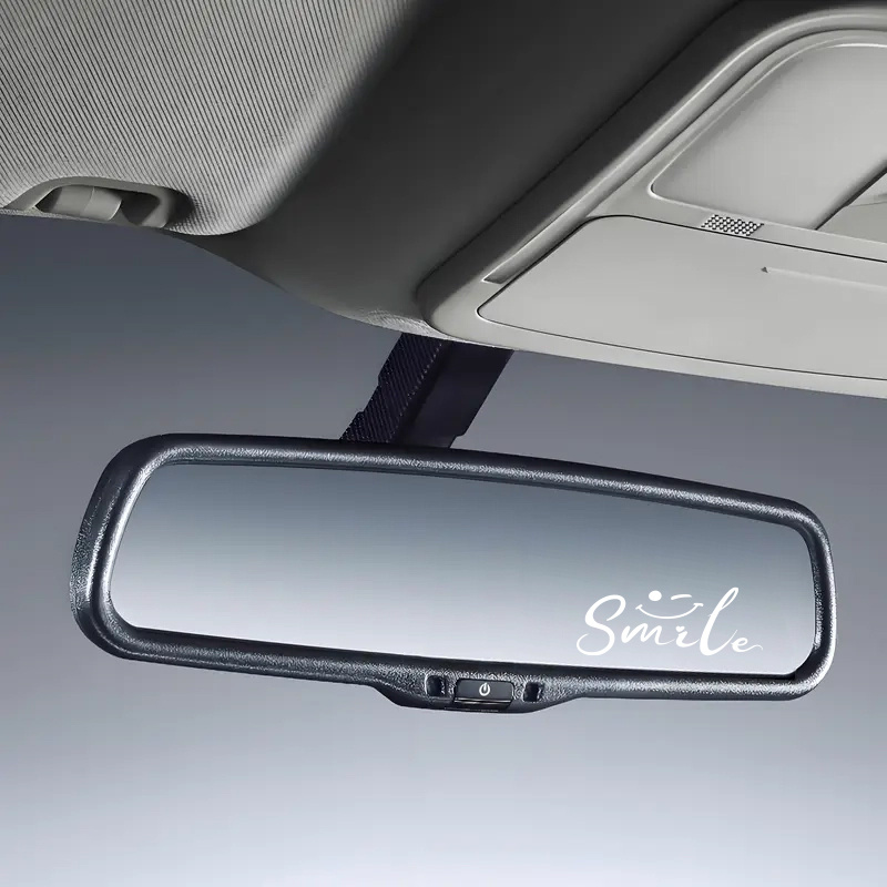 Smiley Face Mirror Sticker Gla - Laptop Accessories Gifts recensie en prijs