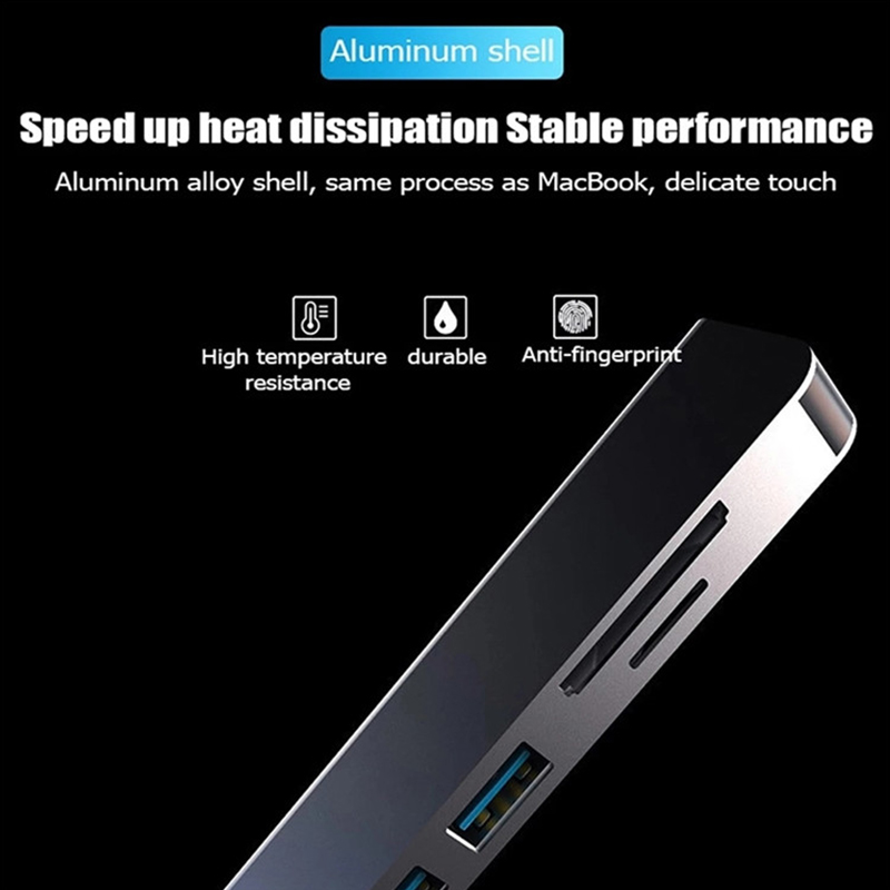 6-in-1 PD Type C dockingstatio - Usb C Docking Hub recensie en prijs